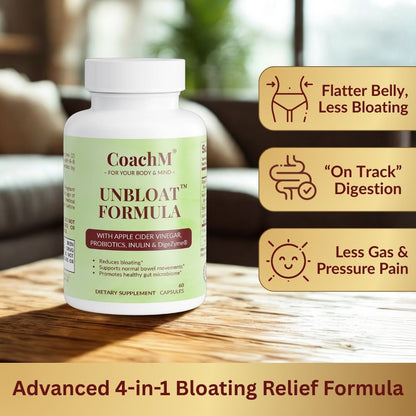 Unbloat Formula™ 4‑in‑1 Digestive & Bloat Relief System